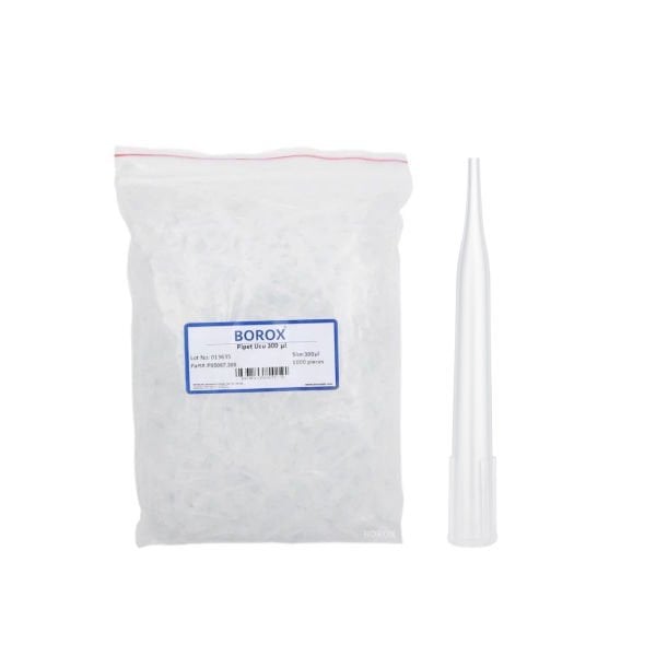 Borox Otomatik Pipet Ucu 300µl - O03062.830 İçin - 1000 Adet