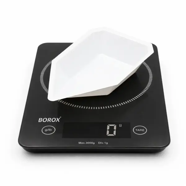 Borox PS Tartım Kabı - Plastik Kayık Form 120ml - 250adet/paket - Beyaz Renk