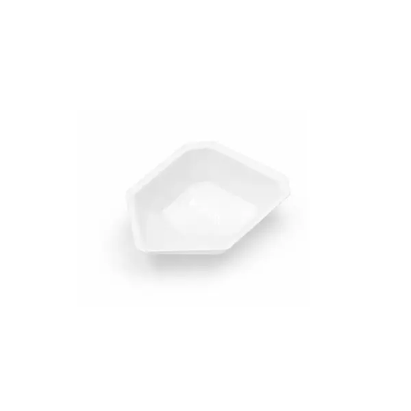 Borox PS Tartım Kabı - Plastik Kayık Form 25ml - 250adet/paket - Beyaz Renk