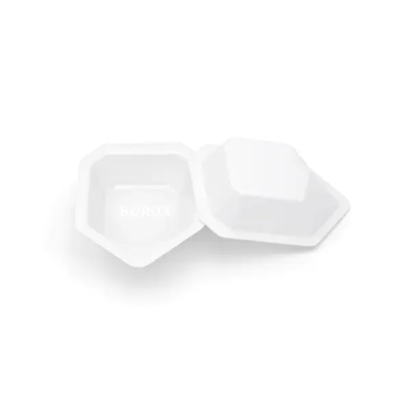 Borox PS Tartım Kabı - Plastik Kayık Form 25ml - 250adet/paket - Beyaz Renk