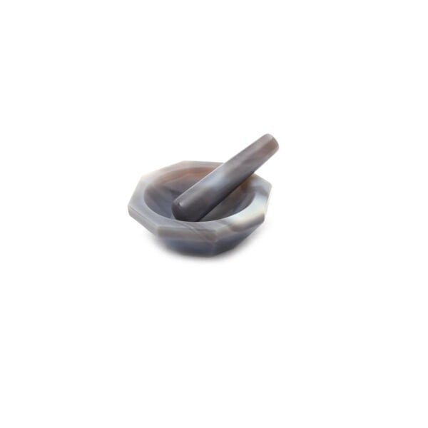 Borox Agat Havan Tokmaklı 60 mm Standart Form - 1 set/paket