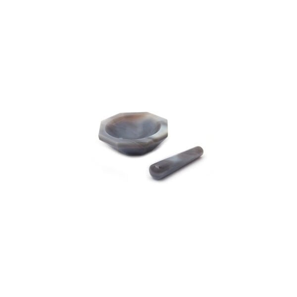 Borox Agat Havan Tokmaklı 60 mm Standart Form - 1 set/paket