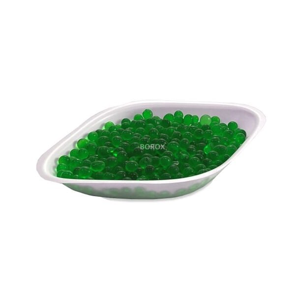 Borox PS Tartım Kabı - Plastik Elips Form 30ml - 250adet/paket - Beyaz Renk - Elipsoidal