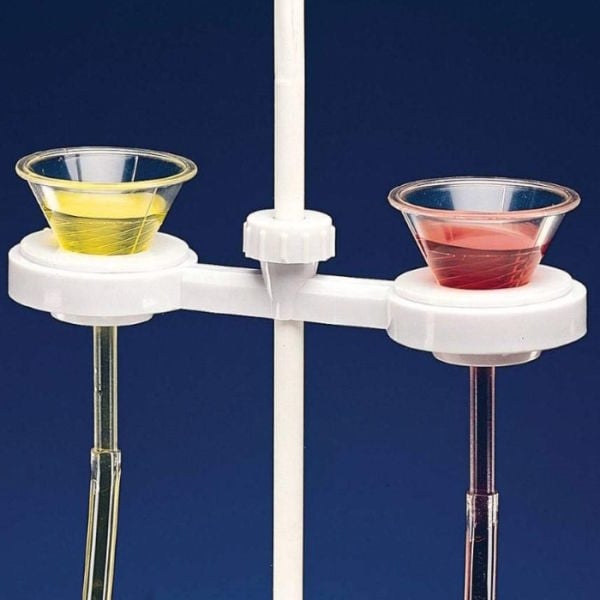 Borox PP Huni Halkası - Plastik Huni Askısı İkili - Yarıksız