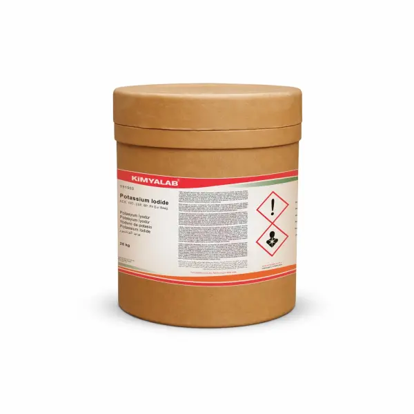 Kimyalab Potasyum İyodür Toz - Potassium iodide - 25 Kg-Koli Toptan