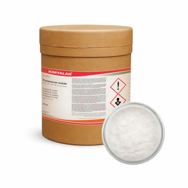 Kimyalab Potasyum İyodür Toz - Potassium iodide - 25 Kg-Koli Toptan