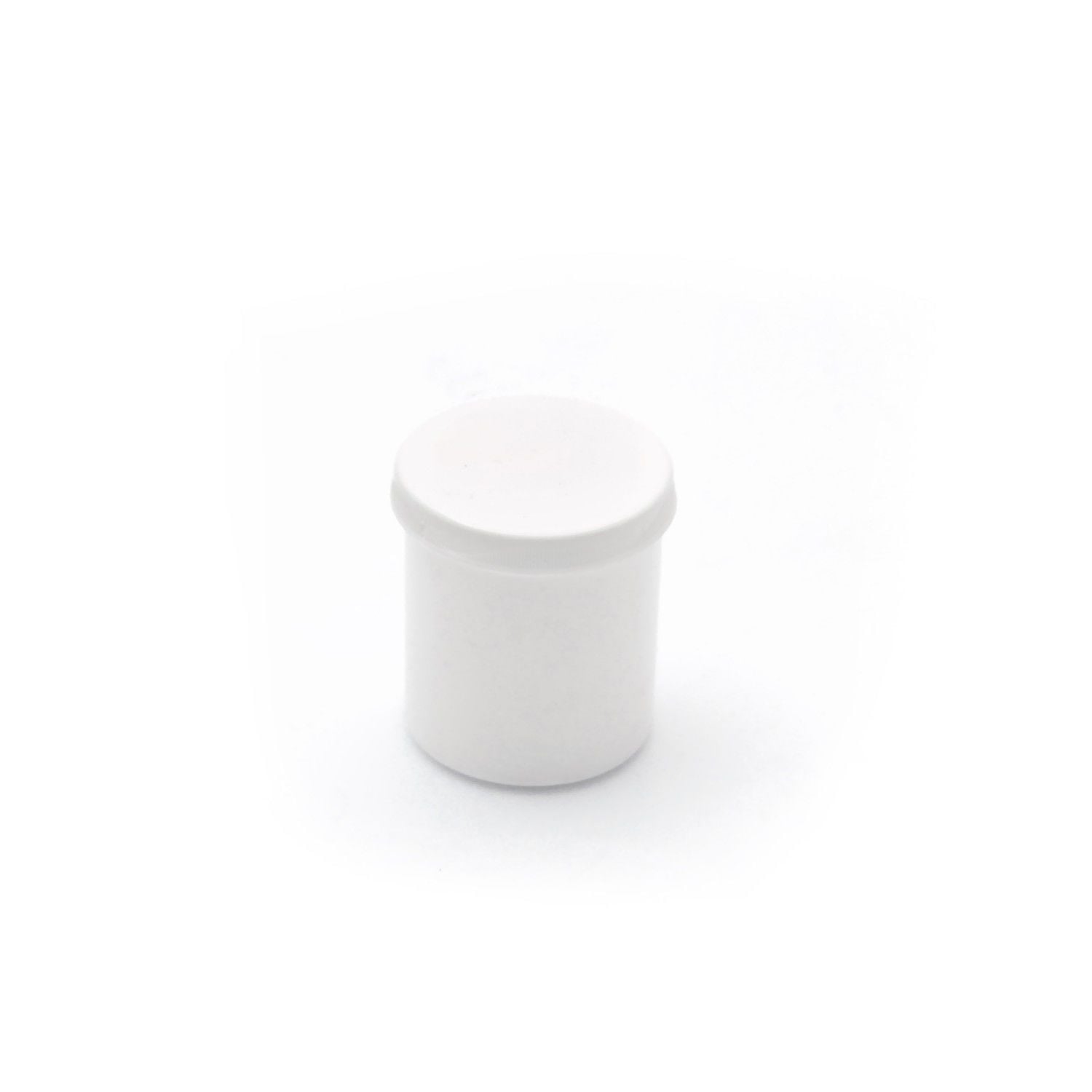 Beyaz Numune Kabı 100ml - Plastik Kapaklı Kutu 100 cc