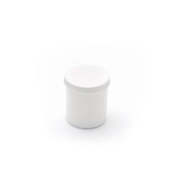 Beyaz Numune Kabı 100ml - Plastik Kapaklı Kutu 100 cc