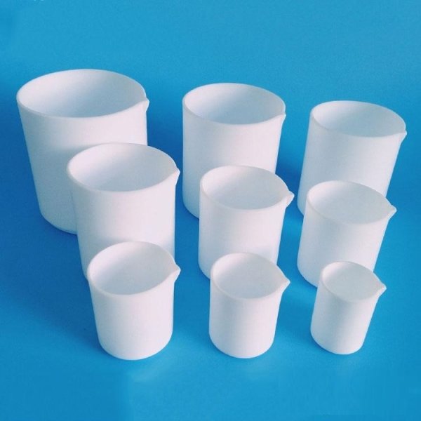 Teflon Beher - PTFE Isıya Dayanıklı Beher - 1000 ml Beaker