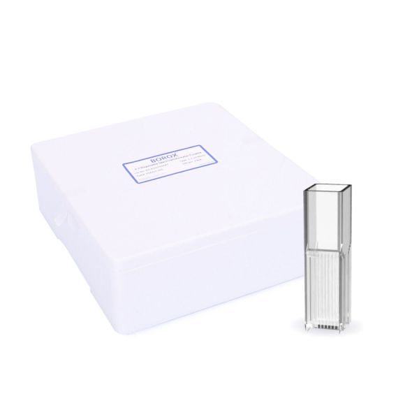 Borox Plastik Spektrofotometre Küveti 1.5 ml - 10 Paket Toptan