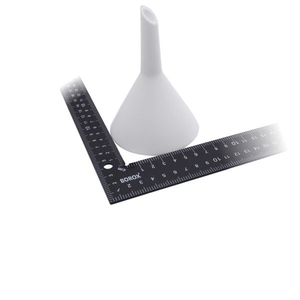 Borox Teflon Huni 80 mm - PTFE Isıya Dayanıklı Huni