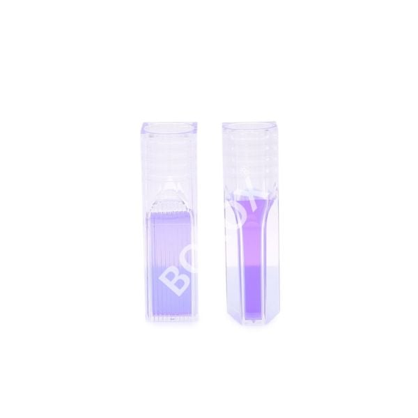 Borox Plastik Spektrofotometre Küveti 1.5 ml - 10 Paket Toptan