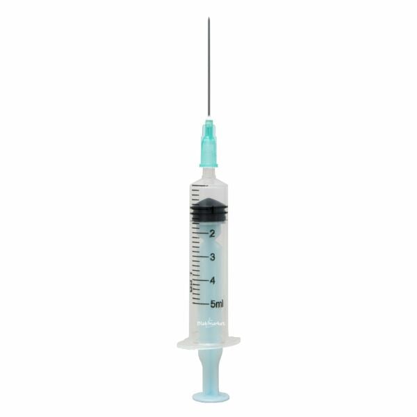 Enjektör Steril 5 cc - Şırınga 5 ml - 3 Parça - 1 Adet/paket