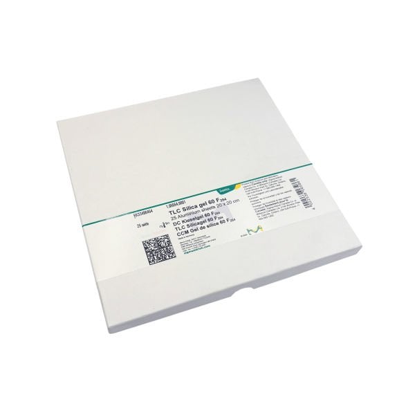 Merck 105554.0001 Silika Jel 25 units - Silica Gel 60 F254 25 Tlc Aluminium Sheets 20 X 20 Cm