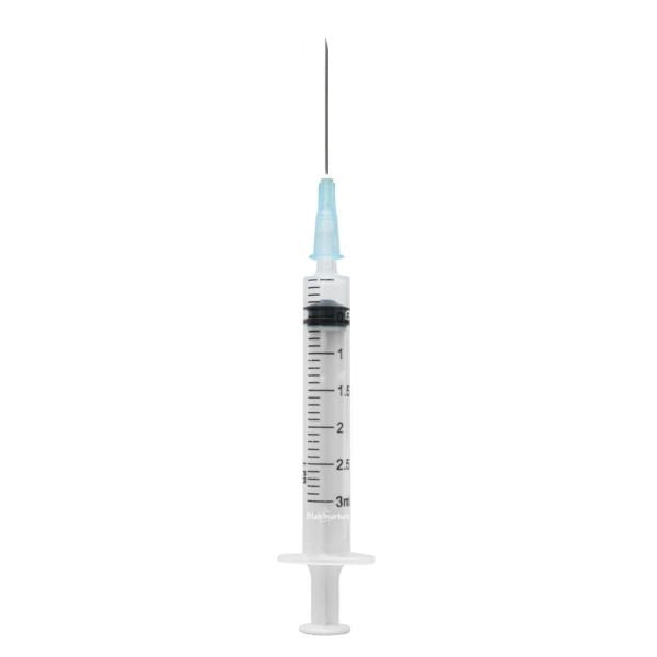 Enjektör Steril 3cc - Şırınga 3ml - 3 Parça - 250 Adet/paket