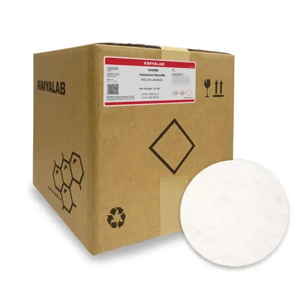 Kimyalab Potasyum Florür - Potassium Fluoride - 25 Kg-Koli