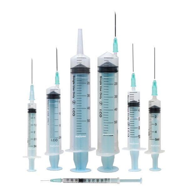 Enjektör Steril 5cc - Şırınga 5ml - 3 Parça - 100 Adet/paket