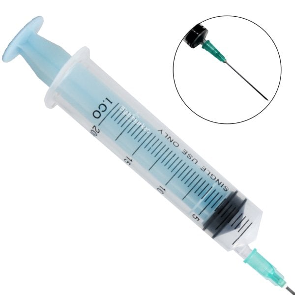 Enjektör Steril 20cc - Şırınga 20ml - 3Parça - 50Adet/paket