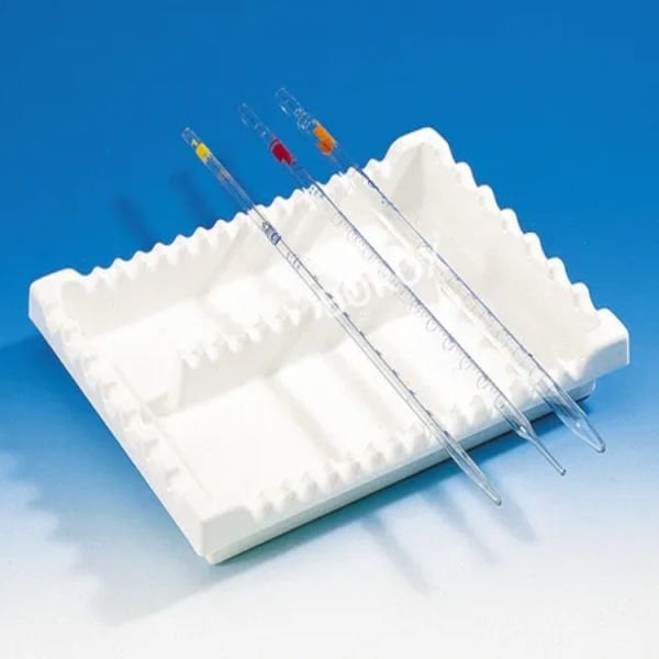 Borox Pipet Tepsisi - PS Tepsi - Pipet Standı - Pipet Rack - Tray