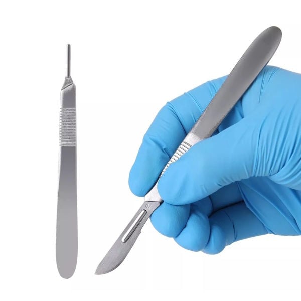 Paslanmaz Çelik Bisturi Ucu No:11 - Steril Bistüri Bıçağı - 100 Adet/Paket