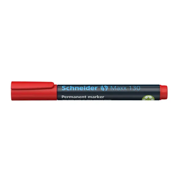 Schneider Maxx130 Asetat Kalemi Kırmızı - 1-3mm - Cam Kalemi
