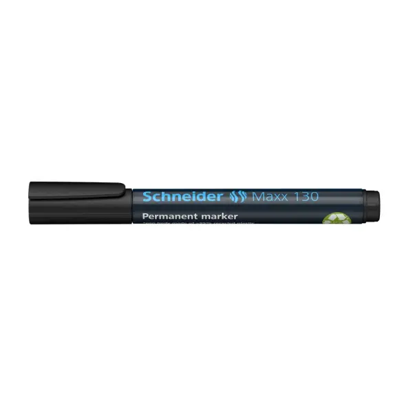 Schneider Maxx130 Asetat Kalemi Siyah - 1-3mm - Cam Kalemi