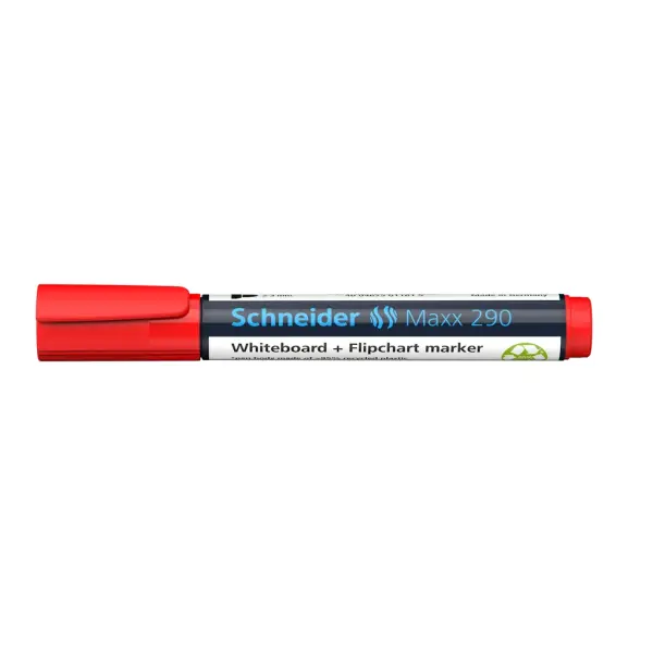 Schneider Maxx 290 Tahta Kalemi Kırmızı - 2-3mm -  Beyaz Tahta ve Flipchart Kalemi
