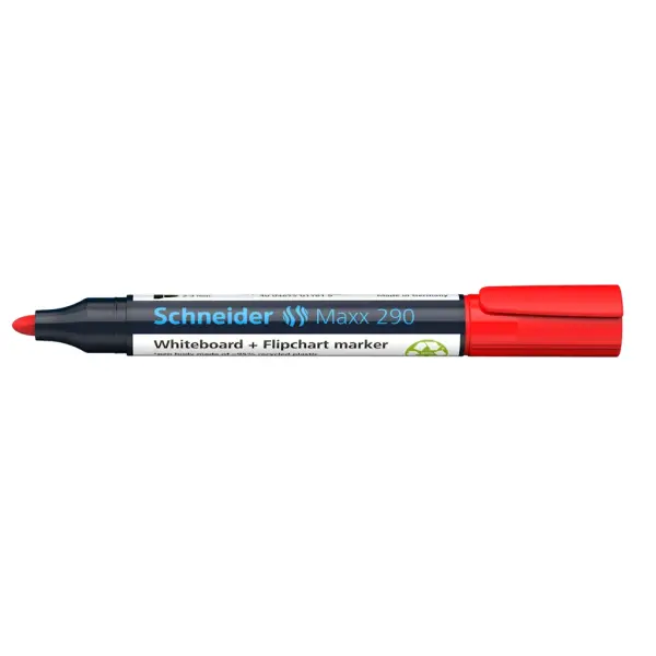 Schneider Maxx 290 Tahta Kalemi Kırmızı - 2-3mm -  Beyaz Tahta ve Flipchart Kalemi