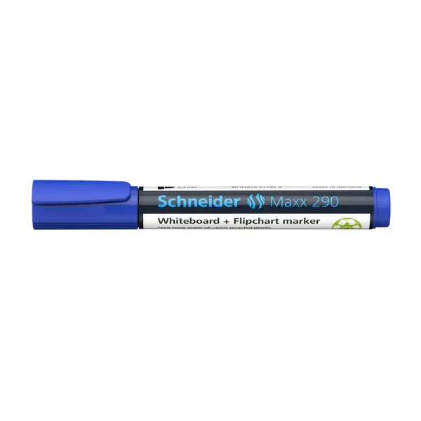 Schneider Maxx 290 Tahta Kalemi Mavi - 2-3mm -  Beyaz Tahta ve Flipchart Kalemi