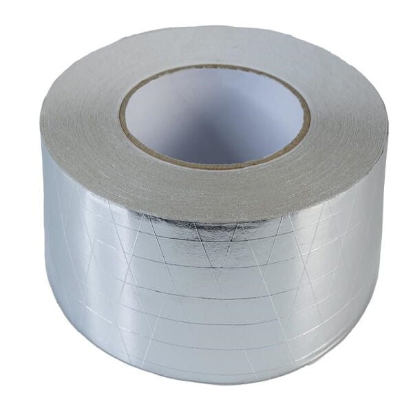 Takviyeli Alüminyum Folyo Bant 96mmX40mt - Şerit Bant