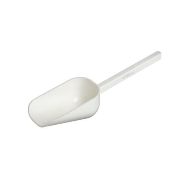 Borox Plastik Kürek - 125ml - PP - Dibi Düz - Numune Küreği