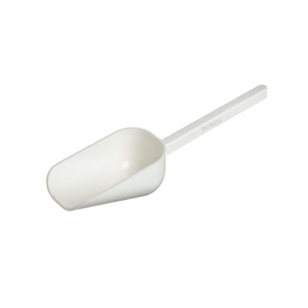 Borox Plastik Kürek - 125ml - PP - Dibi Düz - Numune Küreği