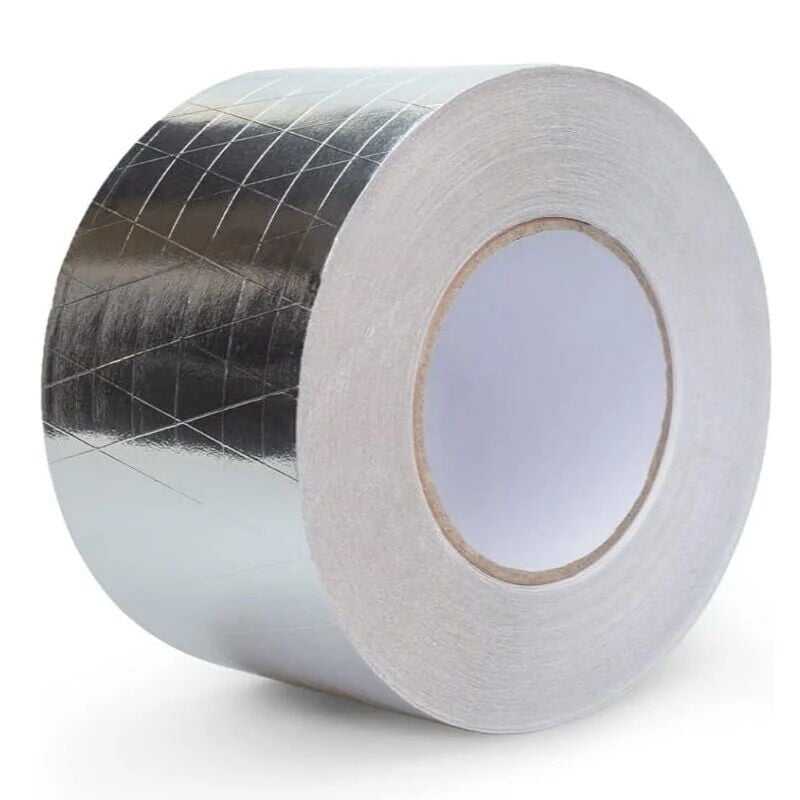 Takviyeli Alüminyum Folyo Bant 96mmX40mt - Şerit Bant