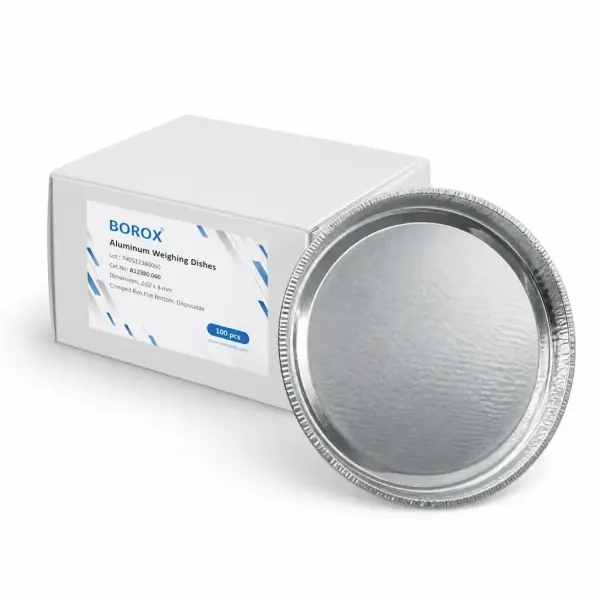 Borox Alüminyum Tartım Kabı - 102x8mm Tartım Kapları 1000 Adet