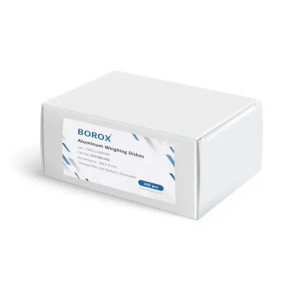 Borox Alüminyum Tartım Kabı - 102x8mm Tartım Kapları 1000 Adet