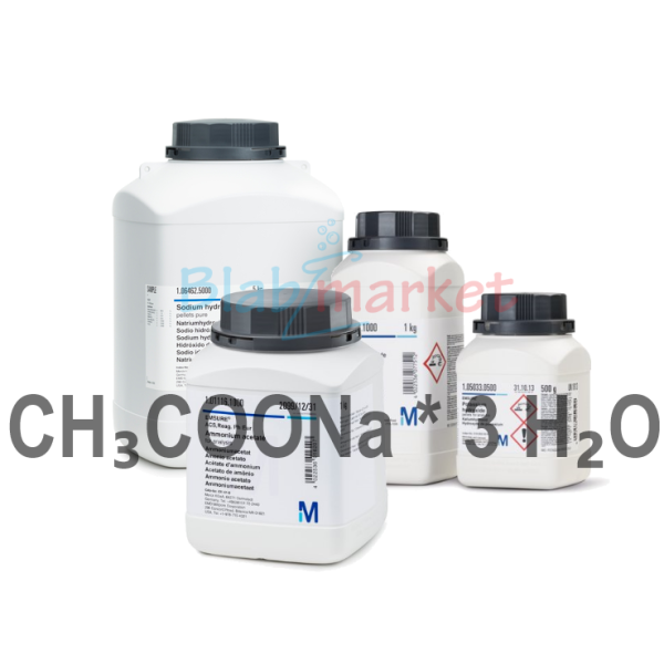 Merck 106267.1000 Sodyum Asetat 1 kg - Sodium Acetate Trihydrate Gr For Analysis