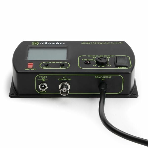 Milwaukee MC122 pH Ölçer - Selenoid Valfi Dahil - pH Metre Monitör