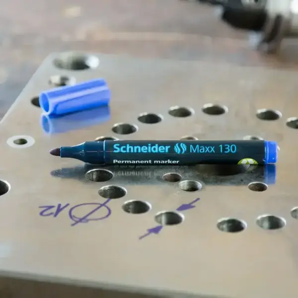 Schneider Maxx130 Asetat Kalemi Siyah - 1-3mm - Cam Kalemi - 10 Adet