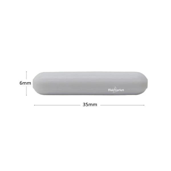 Manyetik Balık 6x35 mm - Teflon Karıştırıcı Balık Silindirik - 50 Adet Toptan