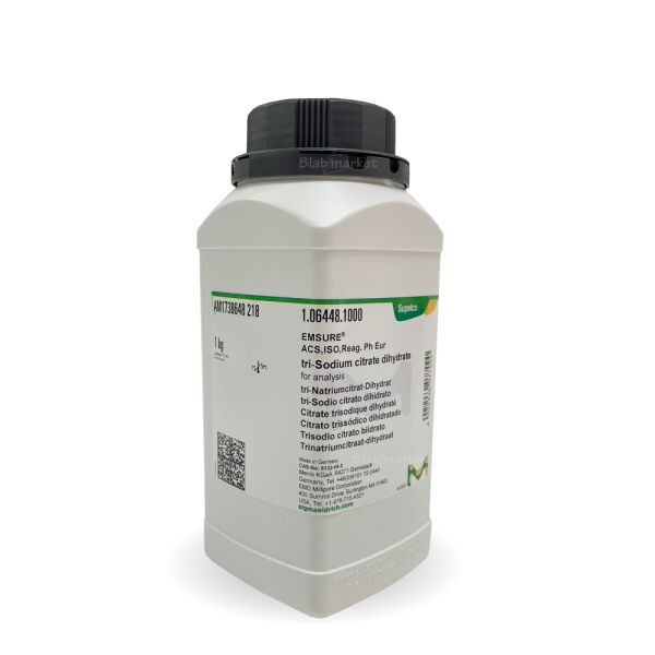 Merck 106448 Sodyum Sitrat 1Kg - Tri-Sodium Citrate Dihydrat