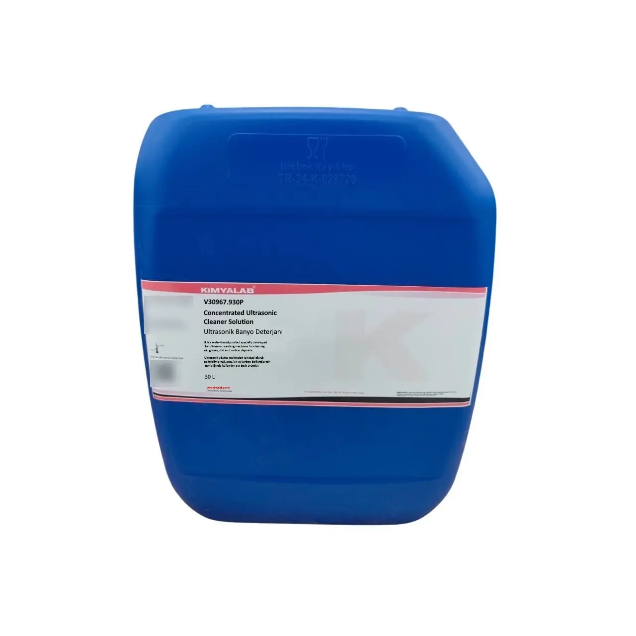 Ultrasonik Banyo Deterjanı - Yıkama Temizleme Deterjanı 30 Litre