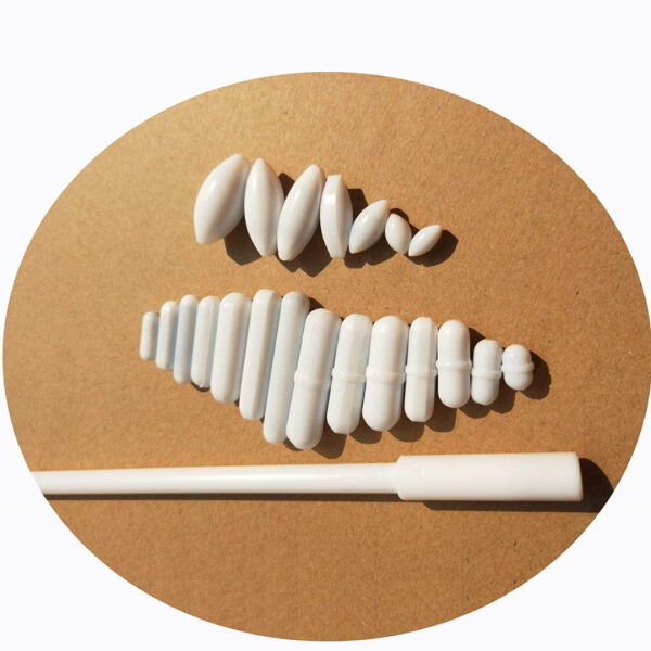 Manyetik Balık 8x50 mm - Teflon Karıştırıcı Balık Silindirik - 50 Adet Toptan