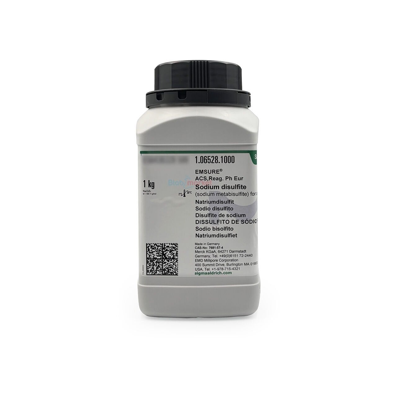 Merck 106528.1000 Sodyum Disülfit - Sodyum Metabisülfit 1 kg - Sodium Disulfite