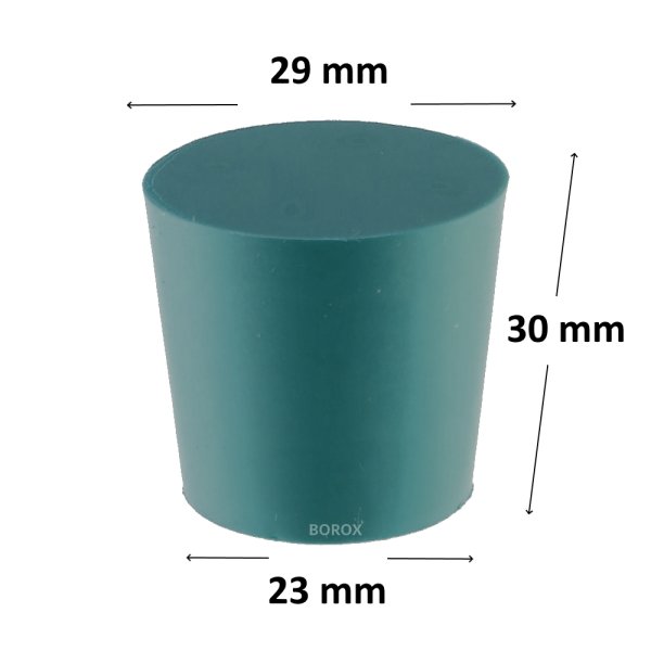 Borox Silikon Tıpa 23x29x30 mm - Sızdırmaz Kapak - 1 Adet