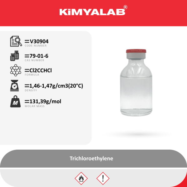 Kimyalab Trikloroetilen 500ml - Trichloroethylene Extra Pure