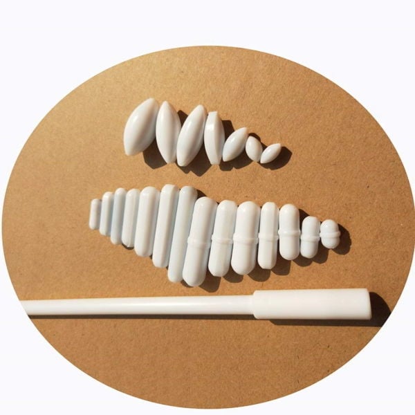 Manyetik Balık 9x60 mm - Teflon Karıştırıcı Balık Silindirik - 50 Adet Toptan
