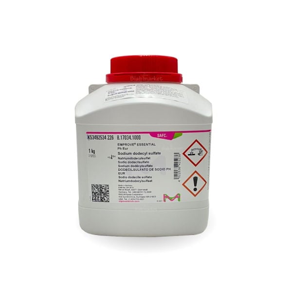 Merck 817034 Sodyum Dodesil Sülfat 1Kg Dodecyl Sulfate
