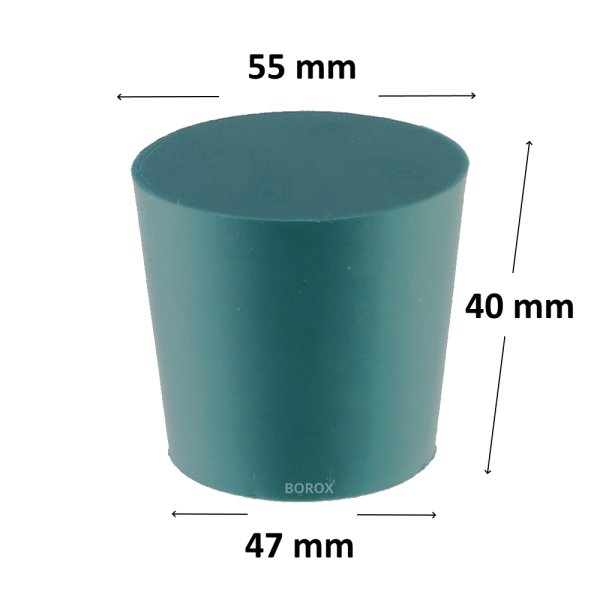 Borox Silikon Tıpa 47x55x40 mm - Sızdırmaz Kapak - 1 Adet