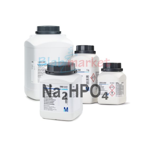 Merck 106586 Disodyum Hidrojen Fosfat Susuz 2.5 kg - Di-Sodium Hydrogen Phosphate Anhydrous