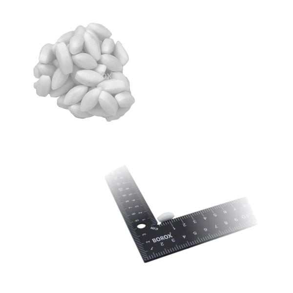 Manyetik Balık 7x15 mm - Teflon Karıştırıcı Balık Zeytin - 50 Adet Toptan